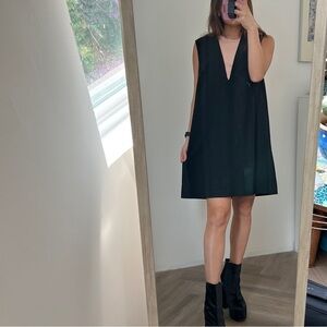 H&M Black Mini Dress M